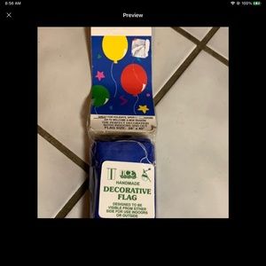 Party Decorative Flag 28” x 40”